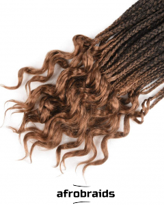 Crochets Box Braids curly - Gold / Or