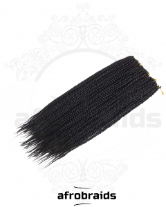 Crochets Box Braids - leger- couleur natuelle noire 1B