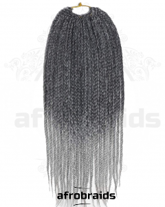 Crochets Box Braids - leger- couleur 1B\GREY
