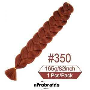 Meches afro crochet cheveux - Red - N°350