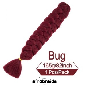 Meches afro crochet cheveux - Red - Bug