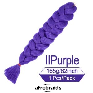 Meches afro crochet cheveux - Purple Indigo - N°2-purple