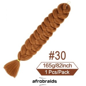 Meches afro crochet cheveux - Red - N°30