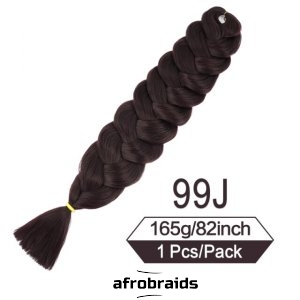 Meches afro crochet cheveux - Dark brown - N°99j