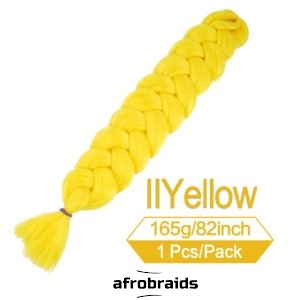 Meches afro crochet cheveux - N°2-yellow