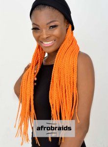 Perruque à bonnet - orange