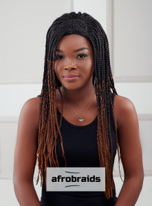 Wigs Nattes and Braids Black and Yellow Ocher