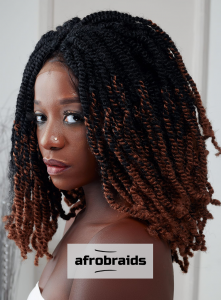 Wig Passion Twist Black and Yellow Ocher