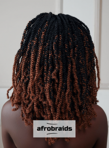 Wig Passion Twist Black and Yellow Ocher